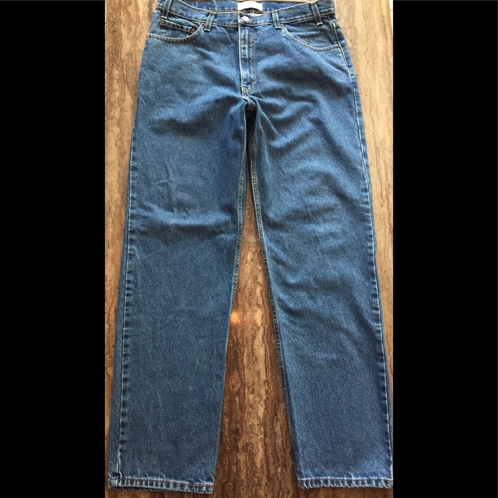 LEVI STRAUSS SIGNATURE RELAXED FIT JEANS 36/35